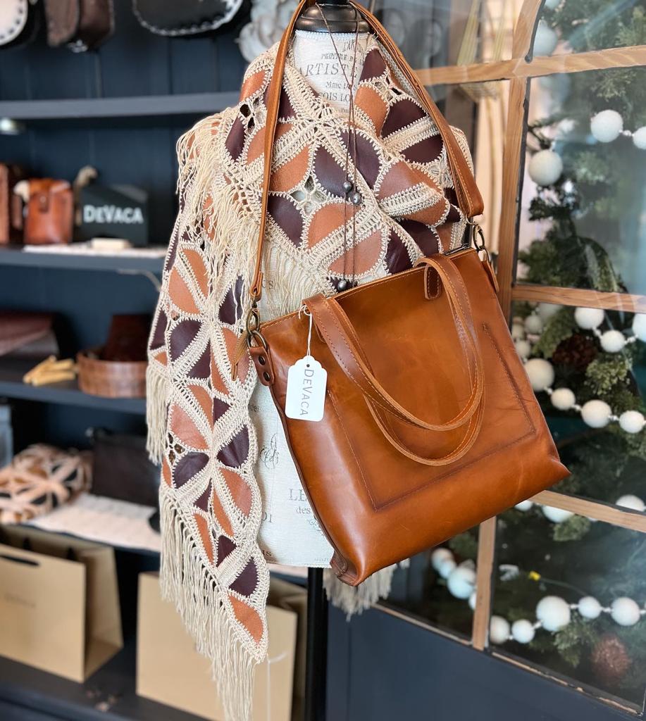 Leather Shawl